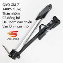 Bơm xe đạp mini GM71 đồng hồ 140PSI/10kg 