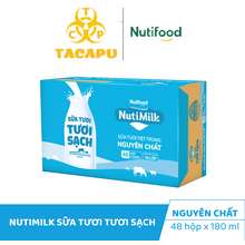 Thùng 48 Hộp NutiMilk Sữa tươi tươi