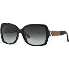 Burberry Be4160 Square Sunglasses For Women + Bundle With Designer Iwear Complimentary Eyewear Care Kit