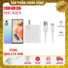 Bộ Sạc Nhanh 67W Xiaomi Redmi Note 12 Pro