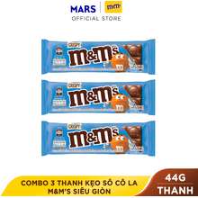 Combo 3 thanh kẹo sô cô la M&MS siêu giòn