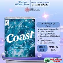 Xà Bông Cục Chính Hãng Mỹ (Lốc 8 Cục) 