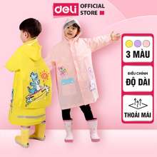 Áo Mưa Trẻ Em Deli Áo Mưa Cho Bé Nhẹ