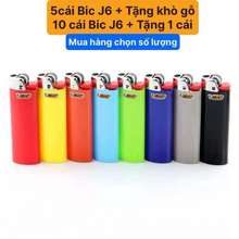 (COMBO 5cái)Bật lửa BIC J6 PHÁP size lớn