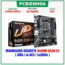 Bo Mạch Chủ- B450M Ds3H ( Am4 / M-Atx /