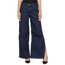 Carrera Jeans Quần Jeans Nữ Wide Leg Jeans 763AA0970A_100 Màu Xanh Đậm Size US 31