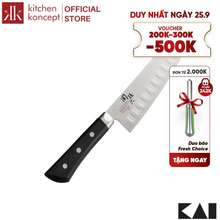 Dao Santoku Hollow Nhật Bản - Seki Magoroku