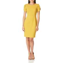 Calvin Klein Women 39 S Sleeveless Colorblock Sheath Dress