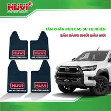 Tấm Chắn Bùn Xe Bán Tải Huvi Cao Su Tự