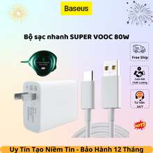 Bộ Sạc Nhanh 80w Turbo Super VOOC – Hỗ