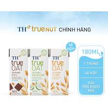 Combo mix 12 lốc sữa Yến mạch vị Tự