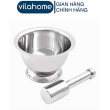 Bộ Chày Cối Inox , Chày Cối Dã Cua Inox