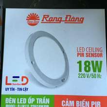 Đèn ốp trần led cảm biến 