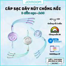 Cáp Sạc Dây Rút 3 Đầu A40 Colorfulmini