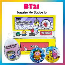 [BT21] bất ngờ huy hiệu của tôi 1P huy