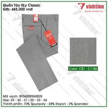 Quần Tây 0Ly Classic 465 - Nhiều