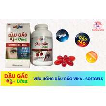 Dầu Gấc Vina Softgels - Chăm sóc mắt