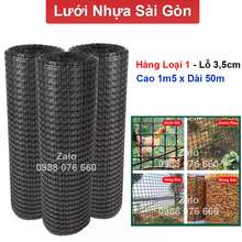 Loại 1 [1M5 X 50M] Lưới Nhựa Nguyên Sinh