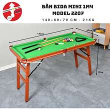 Bàn Bida Mini 1M4 Model 2207 Giá Rẻ, Chân