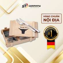 Bộ dao dĩa Steakbesteck 12 món hộp gỗ