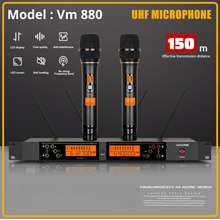 Micro Không Dây Karaoke Jbl Vm880 Chống Hú