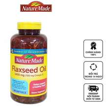 Dầu hạt lanh flaxseed oil 1400mg 300 viên