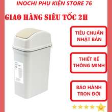 Thùng Rác Nắp Lật Hiro Nhiều Cỡ Bền