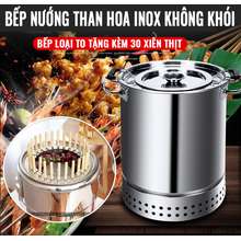 Bếp Nướng Than Bbq Không Khói 360 Tiết