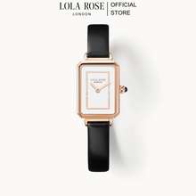 Đồng Hồ Nữ Lola Rose Dây Da Mặt Vuông