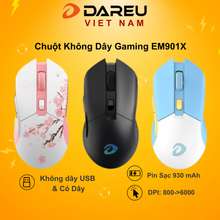 Chuột Gaming Không Dây Em901X Rgb -