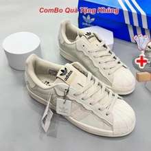 Giày Adidas Superstar Das Sò 3 Màu Kem,