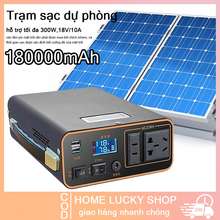 Trạm Sạc Dự Phòng Di Động 180000Mah