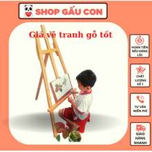 Giá Vẽ Tranh Gỗ Gấp Gọn Mini, Giá Đỡ 