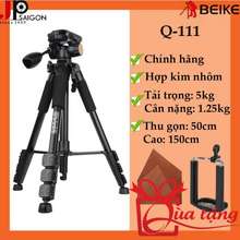 Chân Máy Ảnh Tripod Q-111 + Quà