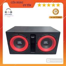 Loa sub ô tô bass kép 20 JBL chạy điện 12 