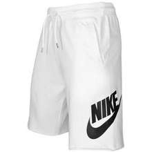 Nike Men 39 S Sportswear Terry Shorts White Black At5267 100 M