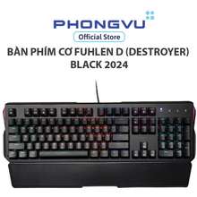 Bàn Phím Cơ D (Destroyer) Black 2024 - Bảo