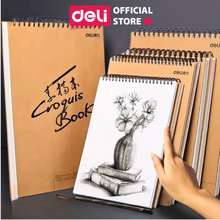 Sổ giấy vẽ phác thảo sketchbook A4/B5 