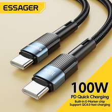 100W/60W loại USB C để USB C Cáp USB-C PD