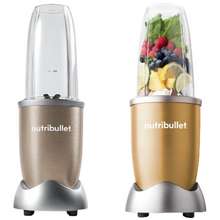 NutriBullet Pro - 13-Piece High-Speed Blender/Mixer System with Hardcover  Recipe Book Included (900 Watts) Champagne, Standard & 900 Watt/Sport Cross