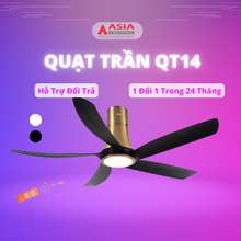 Quạt Trần Đèn Asia Qt14 55W, Đèn Led 24W