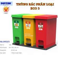 🍀Tba Shop🍀 Thùng Rác Nhựa Phân Loại