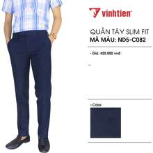 Quần Tây Nam 425 Dáng Slimfit Nhiều Màu