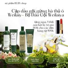 Cặp Dầu Gội Gừng Hà Thủ Ô Weilaiy-