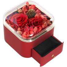 Louis Garden Preserved Rose In A Box Red Forever