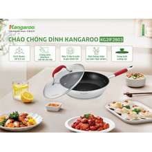 Chảo Inox 28Cm Chống Dính Vung Kính Đáy