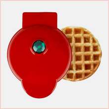 Chigoo máy làm bánh waffle mini máy nướng