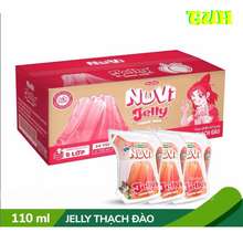 Thùng 24 Túi Nuvi Jelly Thạch Đào túi NuVi 