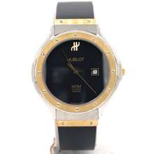 Hublot Pre Owned Classic Mdm Black Dial Ladies Watch 1401 2