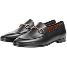 Giày Lười Nữ Jordaan Leather Loafers Black